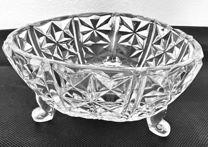 Vintage Princess House Crystal Candy Or Trinket Dish