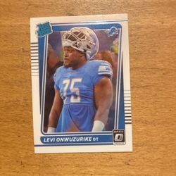 2021 OPTIC LEVI ONWUZURIKE RATED ROOKIE 