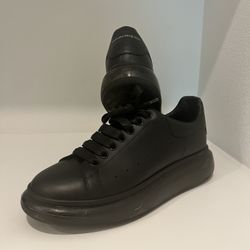 Alexander McQueen Black Oversized Black Shiny Sole