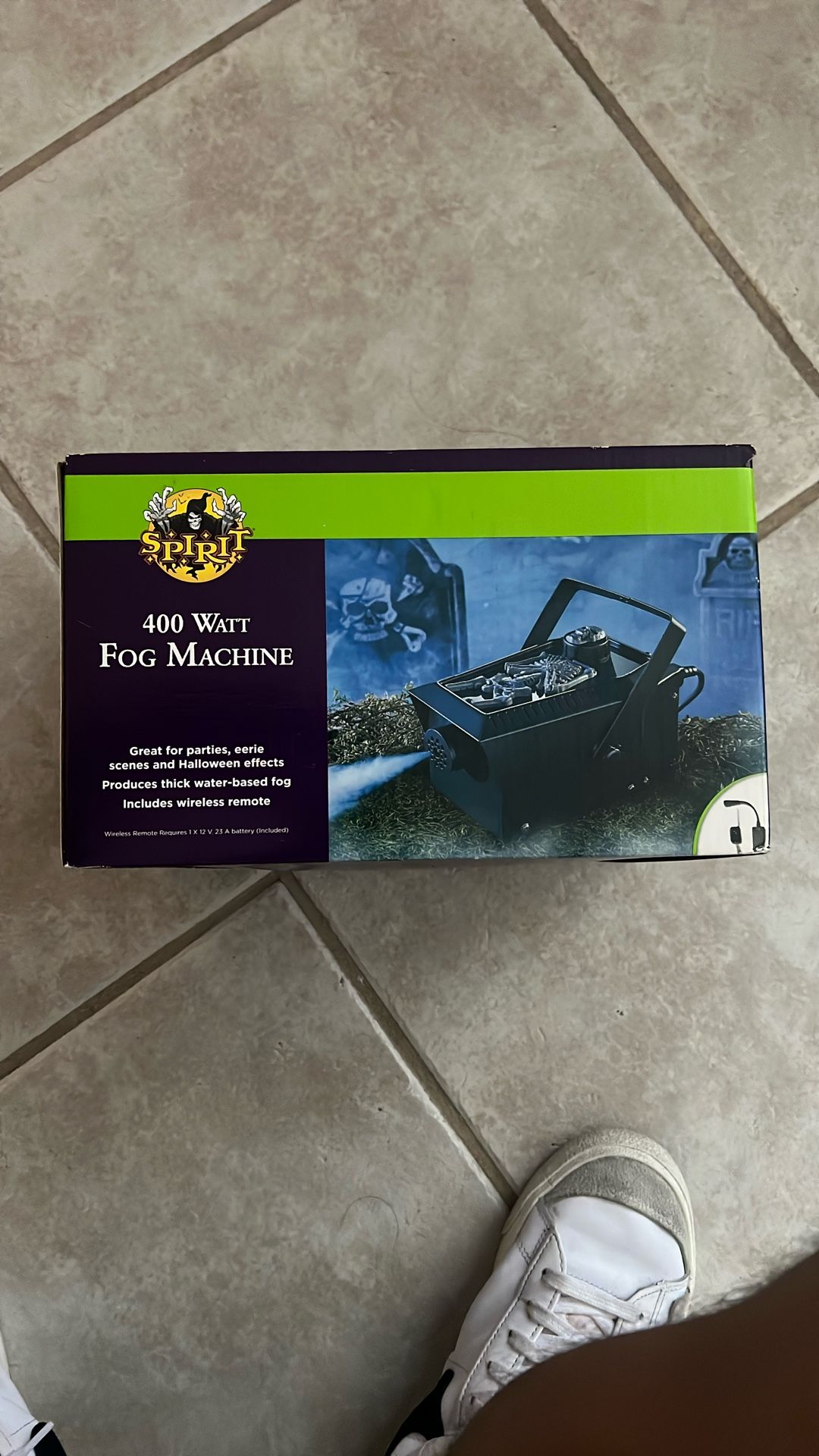 400 Water Black Fog Machine