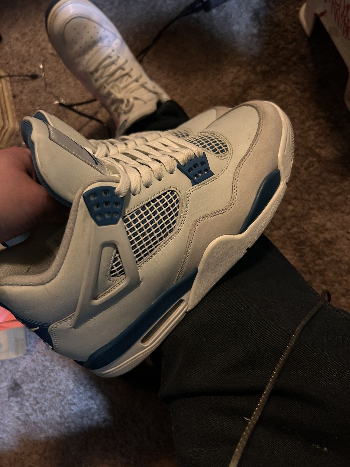 Jordan 4s Military Blue