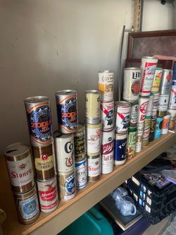 Vintage Beer Can Collection – 30+ Cans