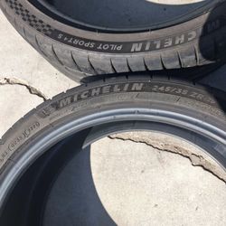 245/35/19 Michelin Pilot Sport4s Tires
