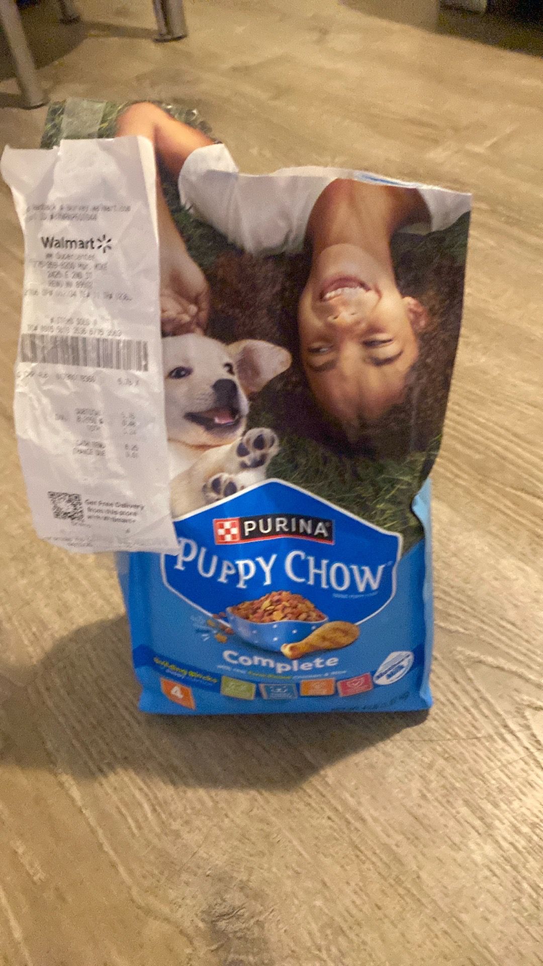 Purinas puppy chow food