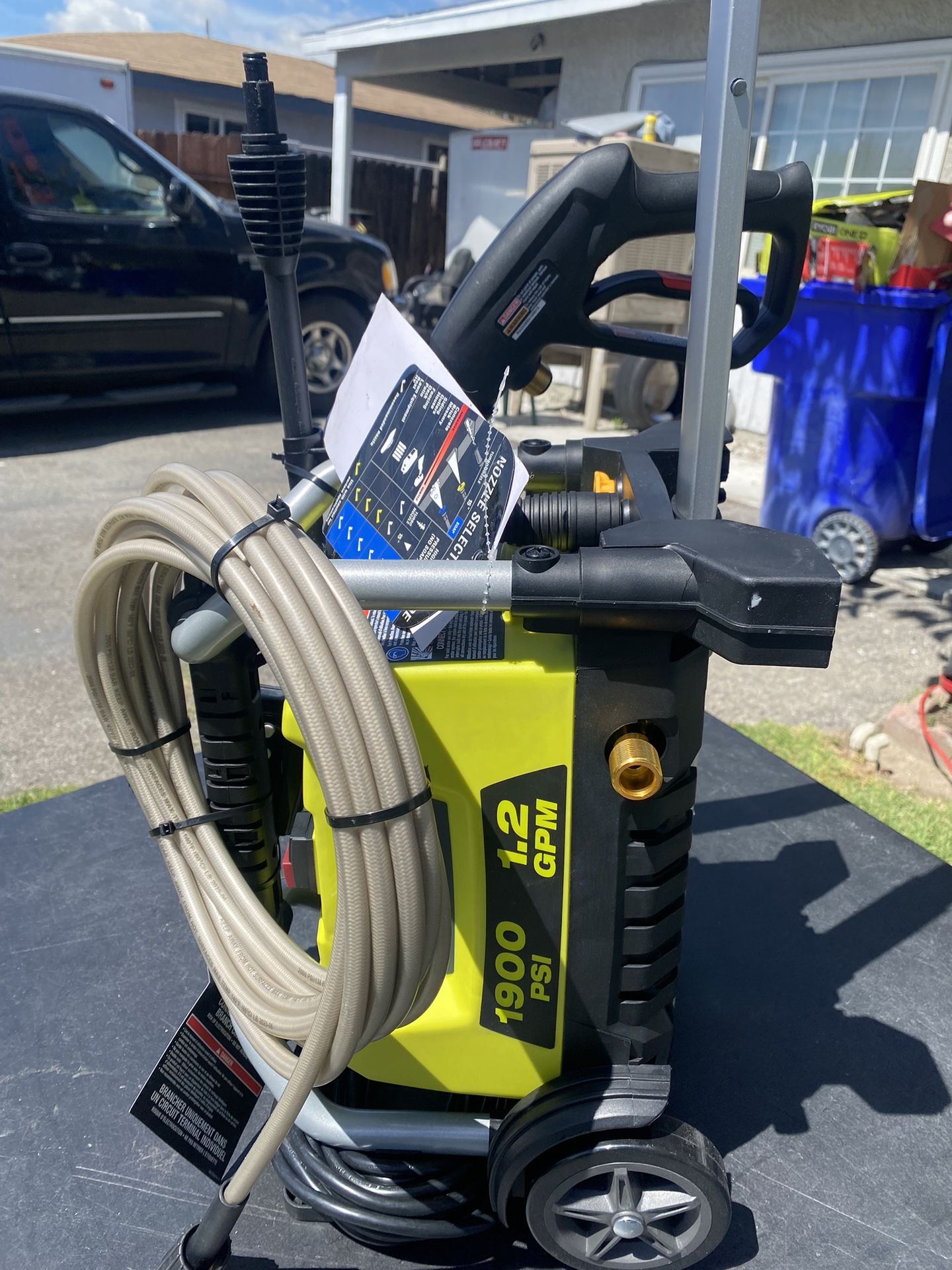 Ryobi 1900 Psi Electric Pressure Washer
