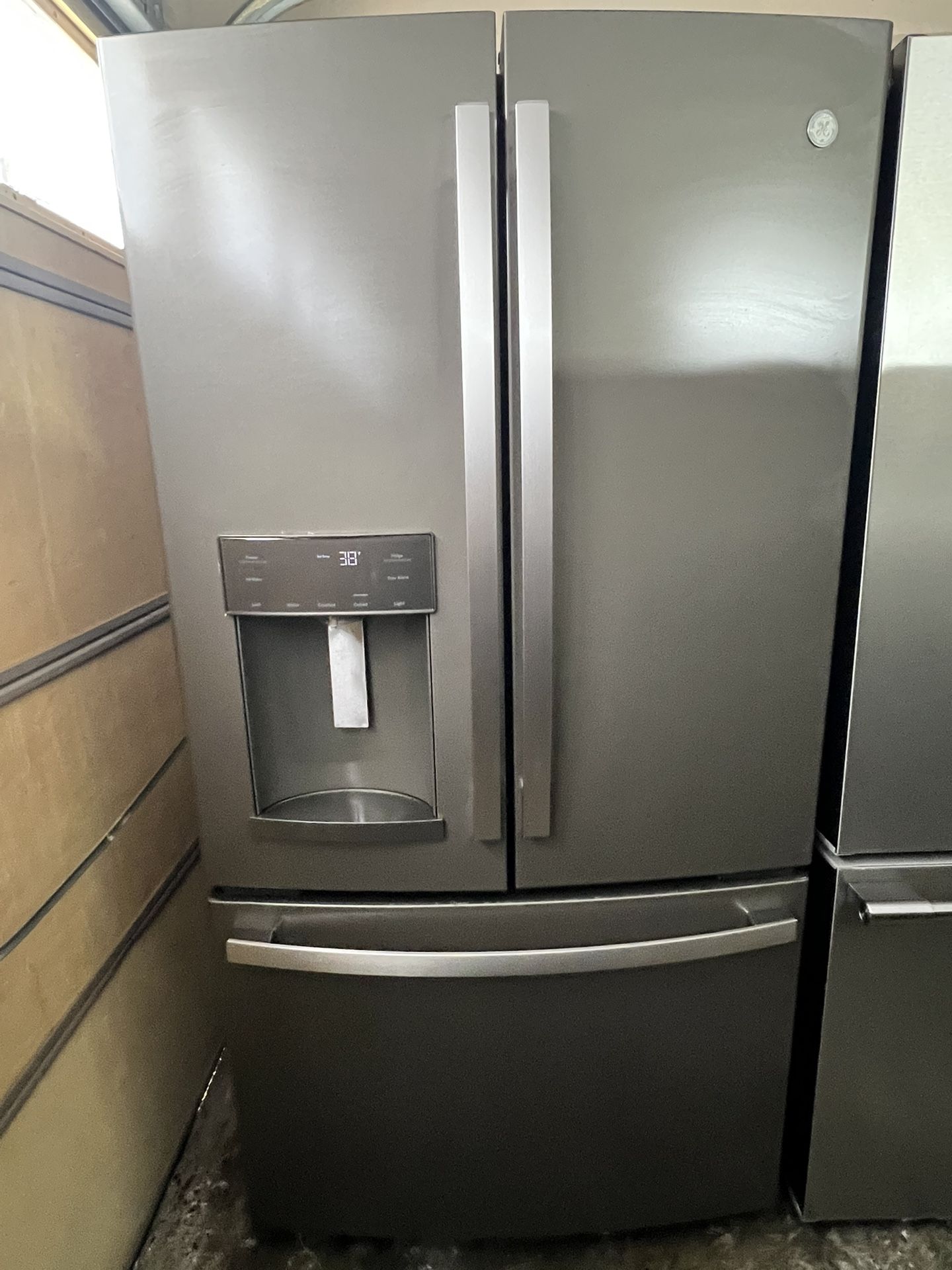 GE Matte Stainless Steel French Door Refrigerator