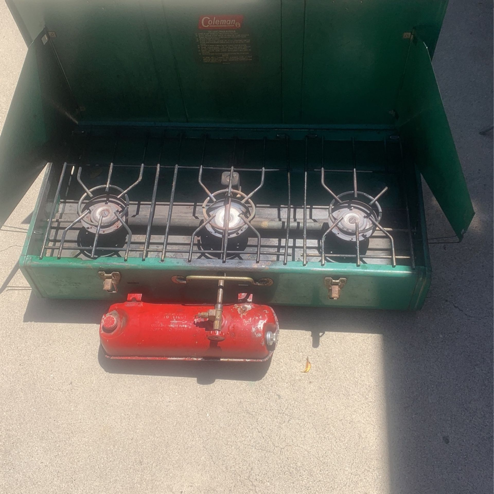 Burner Coleman Stove