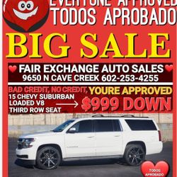 2015 CHEVY SUBURBAN ‼️‼️‼️‼️‼️