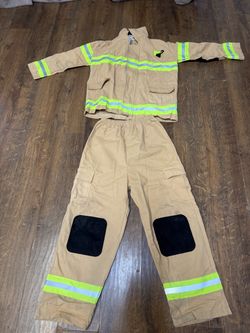 Kids Firefighter Costume Two-Piece Set