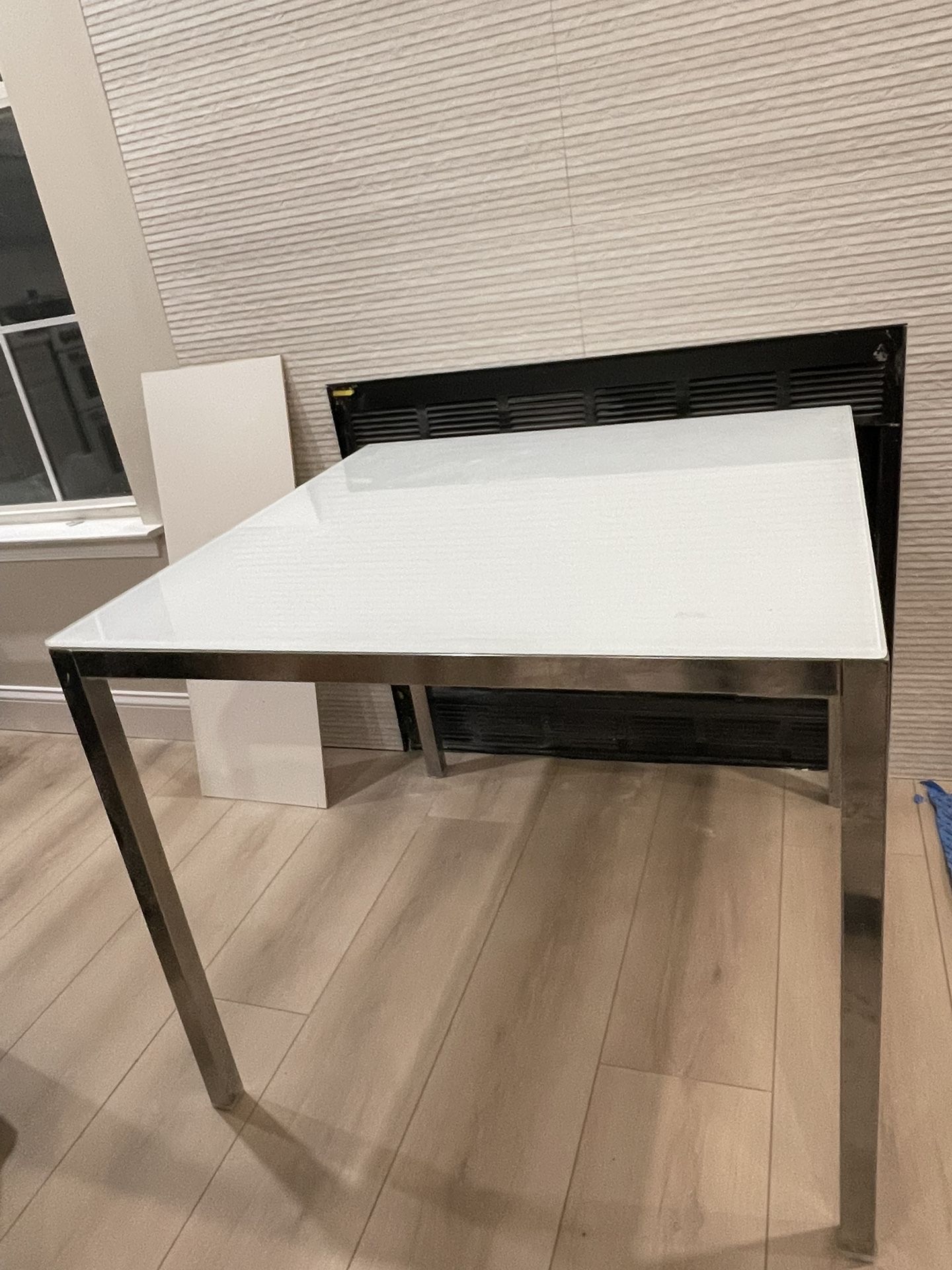 Ikea glass dining table