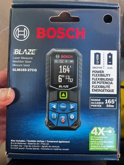 Bosch Blaze GLM165-27CG Laser Measure