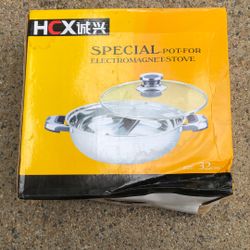 Electric hot pot stove With Lid 