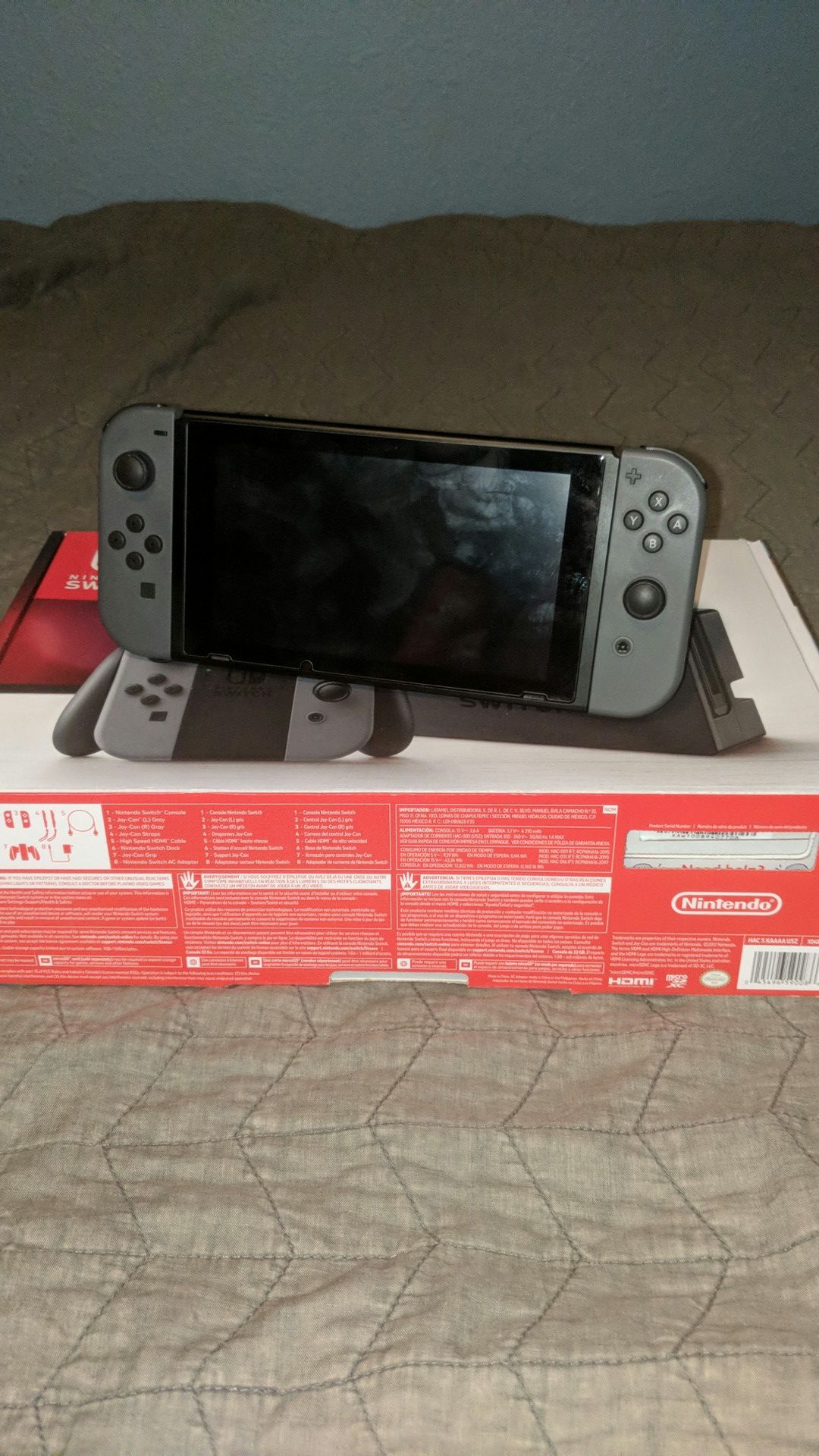 Nintendo Switch complete in box