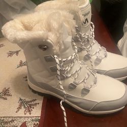 White Winter Boot 