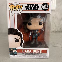star wars the mandalorian cara dune funko pop #403