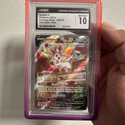 Pokemon CGC10 Sylveon V 