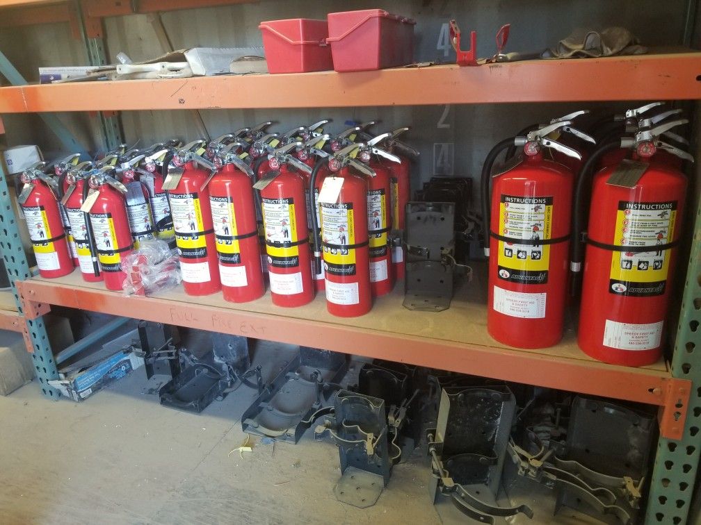 Fire extinguisher / equipment, many available