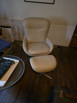 Swivel rocker and ottoman