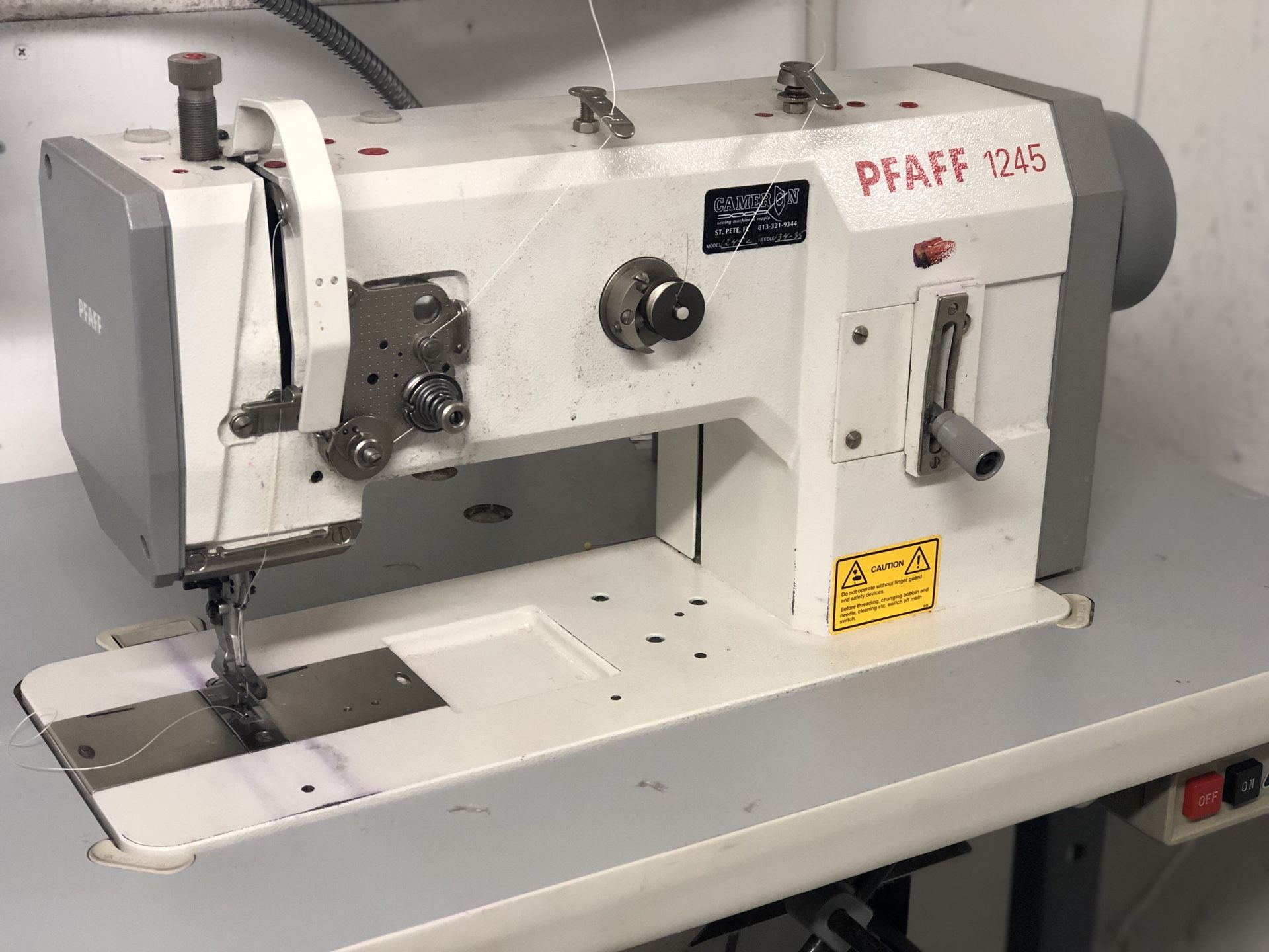 Pfaff 1245 Industrial Walking Foot Sewing Machine