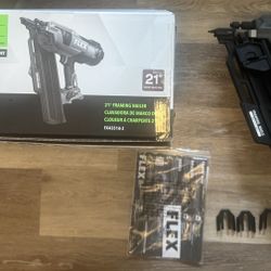 Flex Cordless 21 Deg Framing Nailer