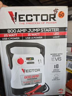 Vector 800 Amp Jump Starter panchos tools