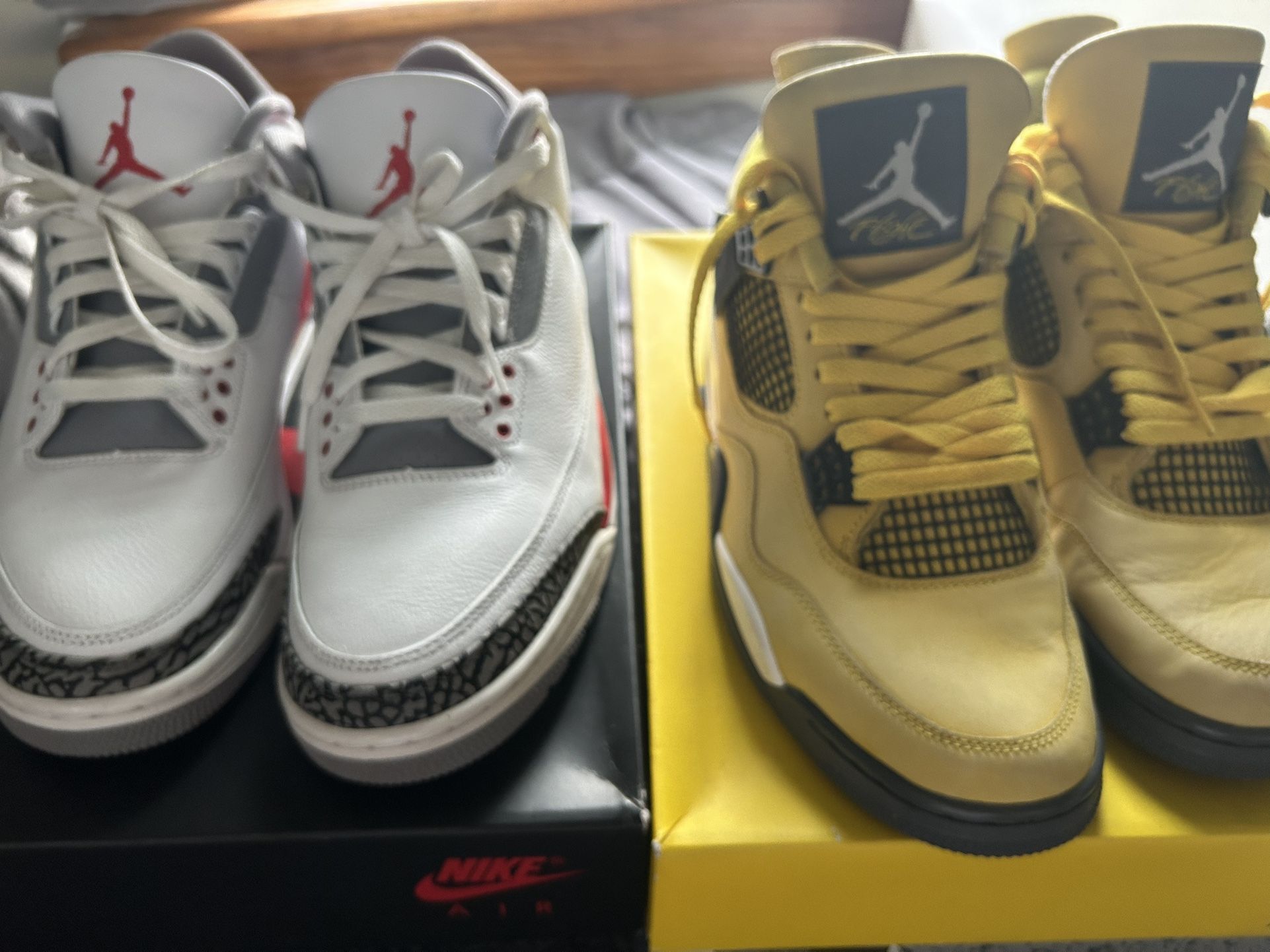 Jordan 2 & 3 Bundle Both Size 11