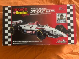 Michael Andretti Texaco Havoline Die-Cast Bank 1995