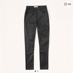 Abercrombie Leather Pants 
