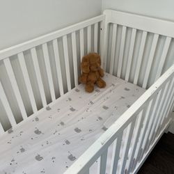 Crib and Mattress 