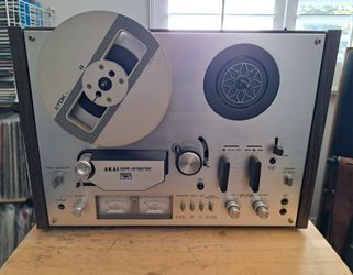 Akai GX-4000D Reel-to-Reel Tape Deck Bundle - Excellent Condition + TDK Tapes