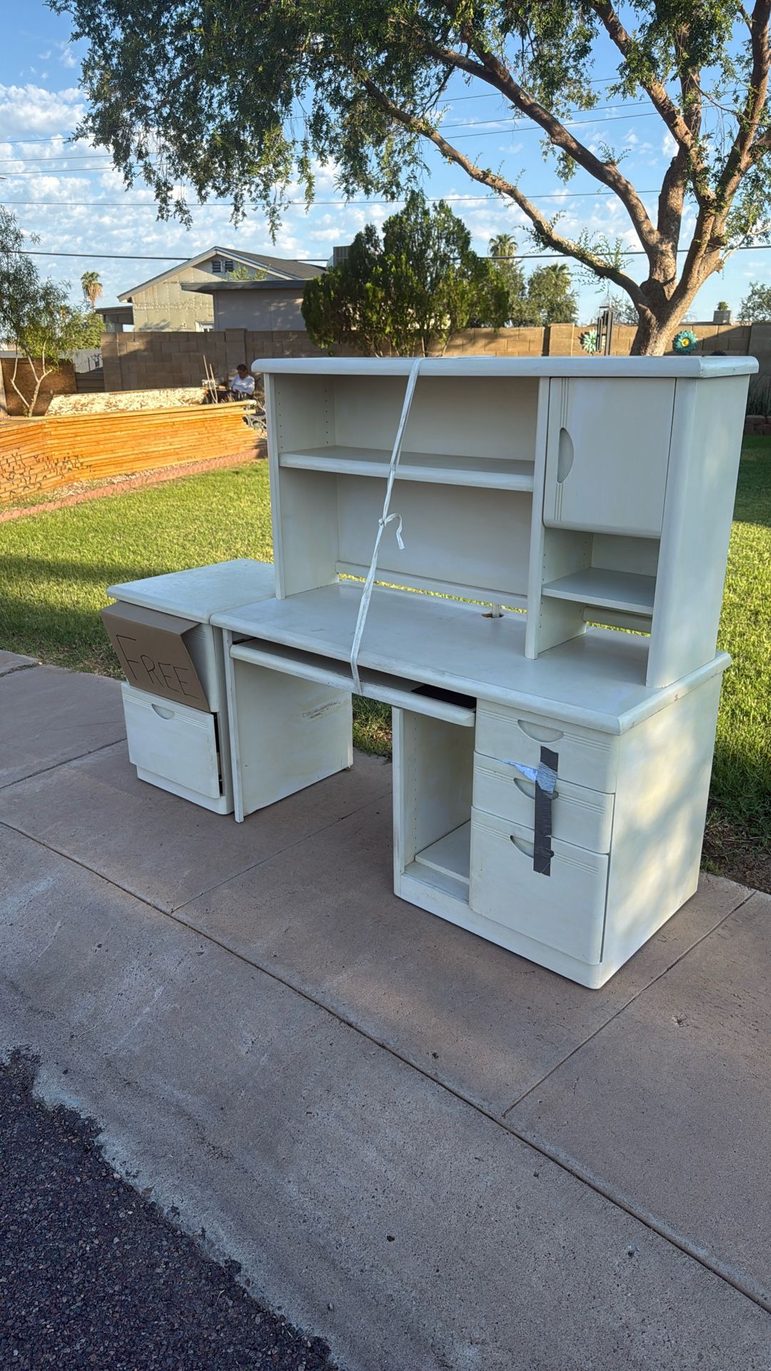Free Computer Desk And Filing Cabinet