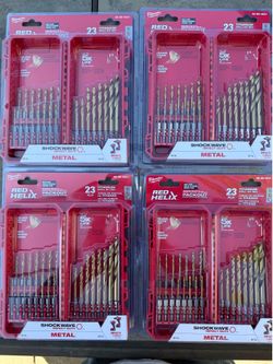 Milwaukee SHOCKWAVE Impact Duty 23-Piece Titanium Drill Bit Set (each)