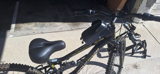 2 Bikes and trunk rack for sale