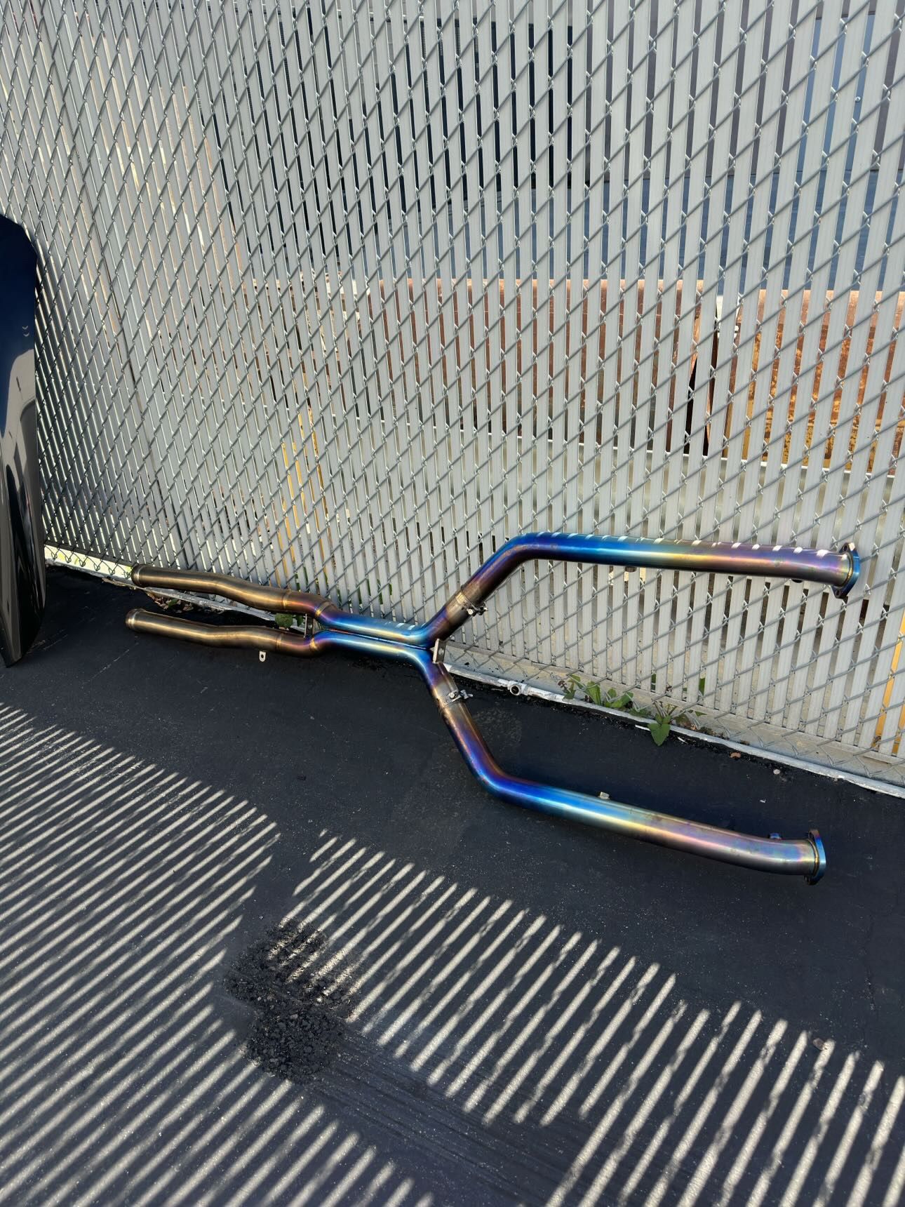 E9X Titanium X-Pipe