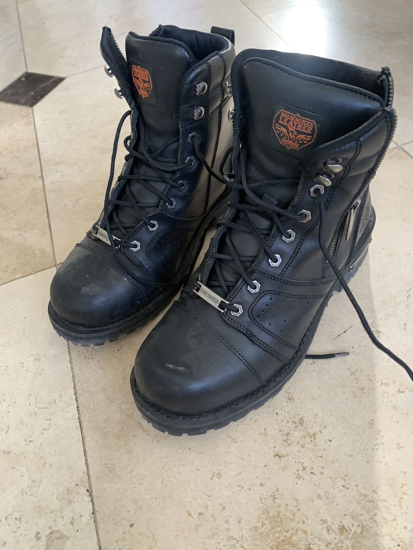 Harley Boots Worn Only 2 Times