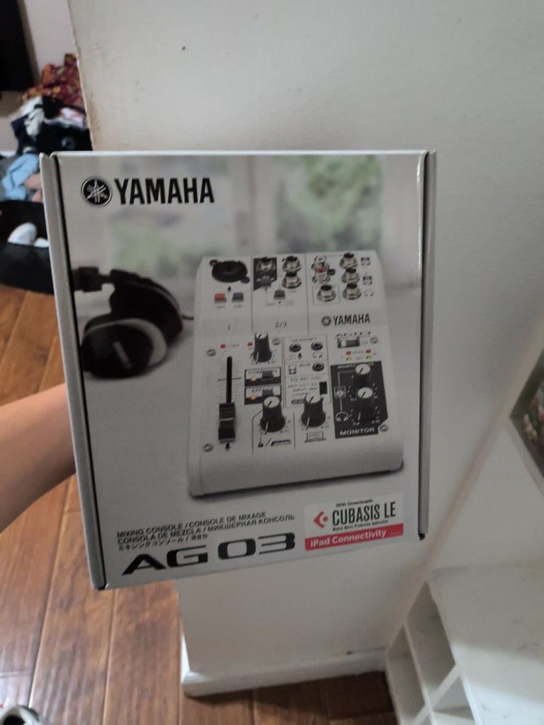 YAMAHA AG03 Analog Mixing Console Live Streaming Mixer Japan Seller AG0301