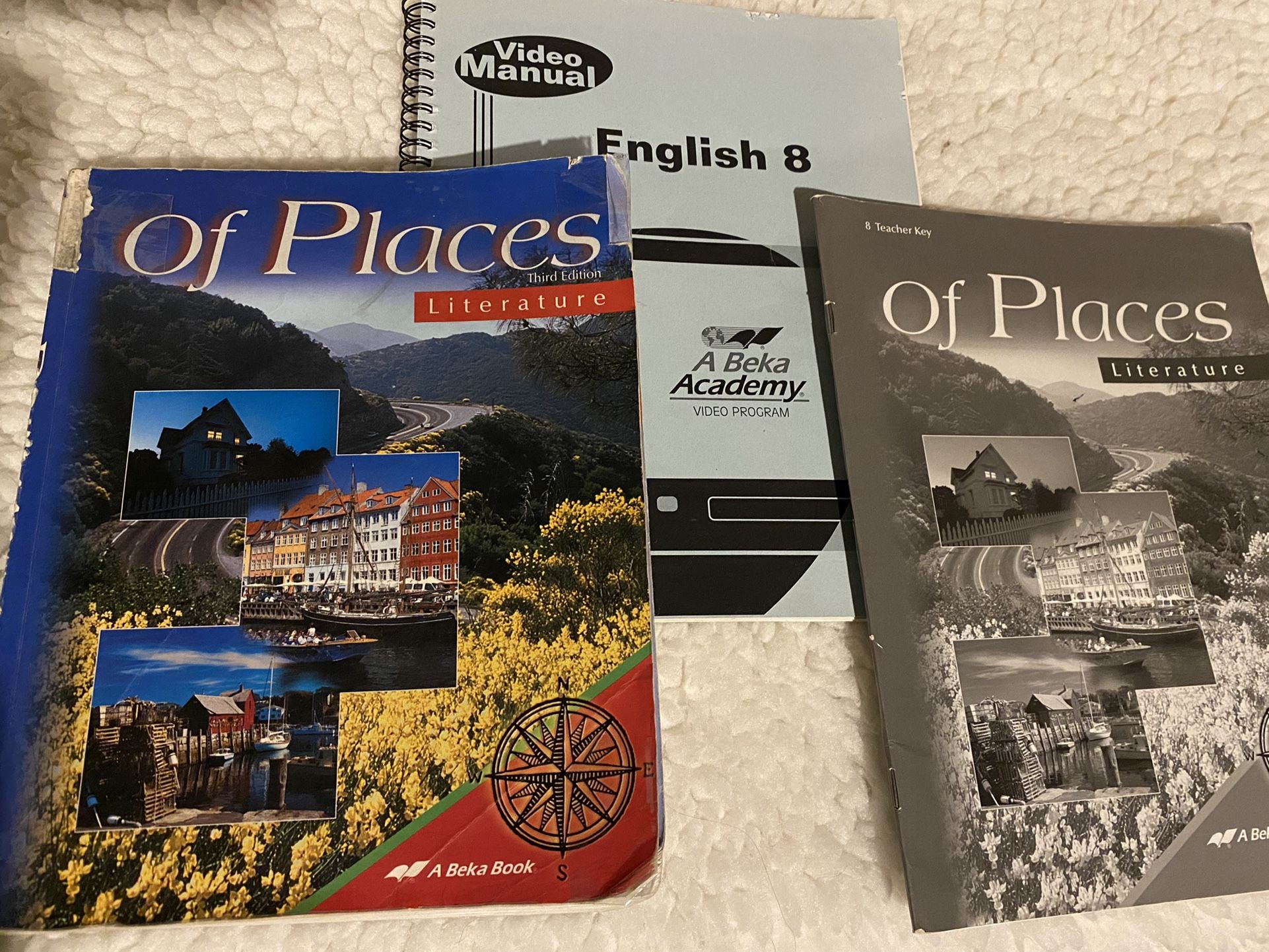 Of Places, Literature 8th, Abeka