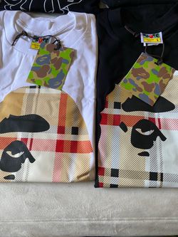Bape Plaid Tees