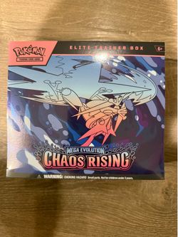Chaos rising ETB pokemon new sealed