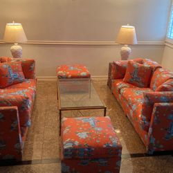 Authentic Custom Made Couch Set Super Comfy Great Condition