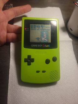 Nintendo Game Boy Color – Kiwi Green