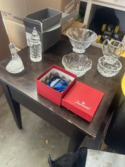 Waterford Baccarat And Gorham Crystal