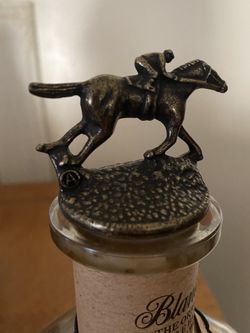 Blanton’s Single Barrel Empty Whiskey Bottle (Letter A) UNWASHED 