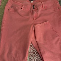 Torrid Jeans  Hot Pink Sz 24
