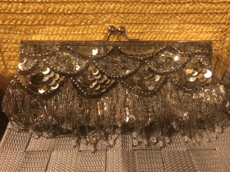 Silver Evening Purse