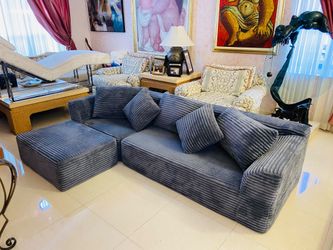 New Gray Sofa