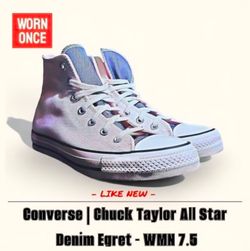 Converse | Chuck Taylor All Star - Denim Egret WMNS 7.5