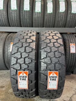 (2) LT 225/75/16 Goodyear