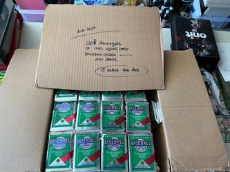 1990 Upper Deck Baseball Unopened Packs Low Series 1-700