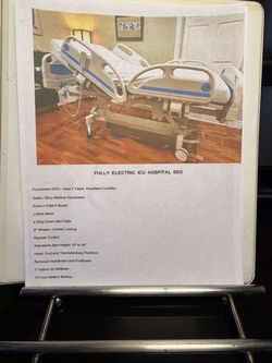 Full electric Point A  PAM-5 ICU bed